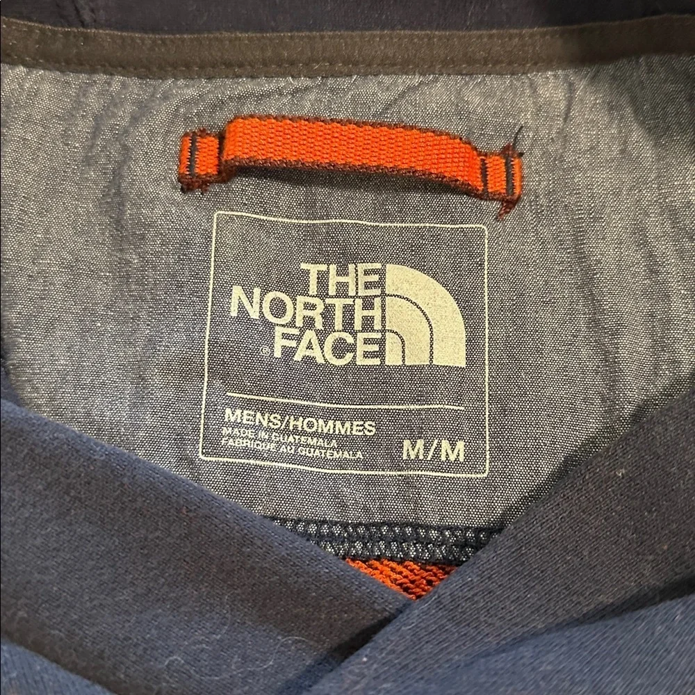 The North Face Hooded Mens Pullover Size Medium Navy Blue